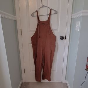 Brown Overalls
